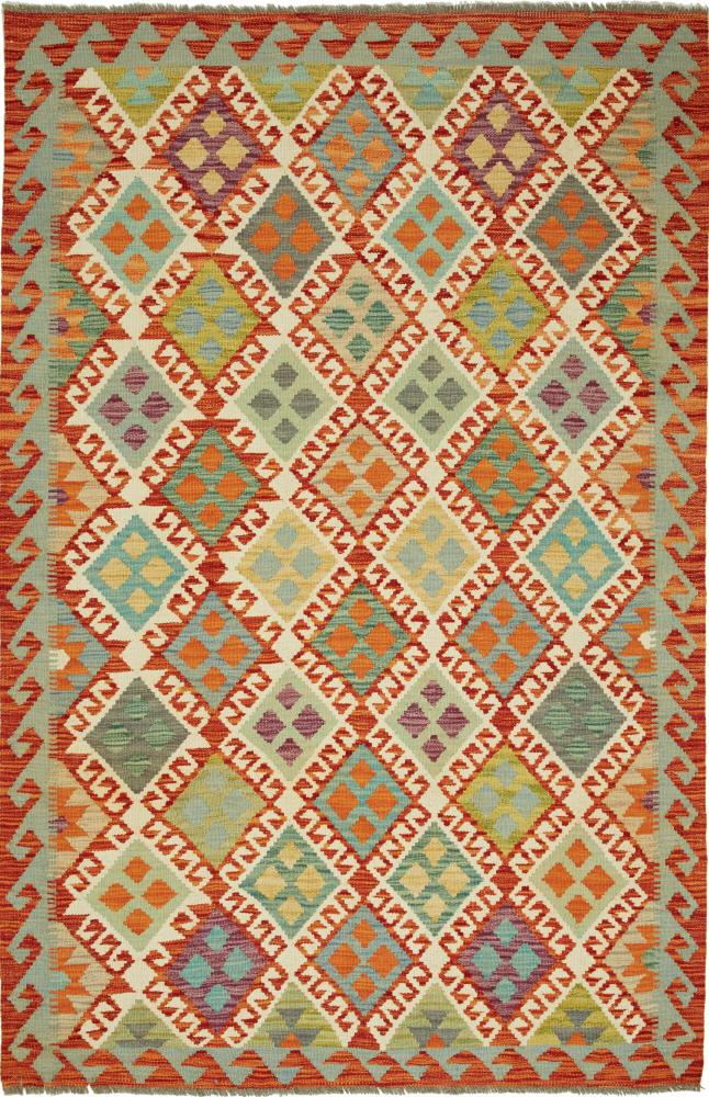 Afgán szőnyeg Kilim Afgán 191x126 191x126, Perzsa szőnyeg szőttesek