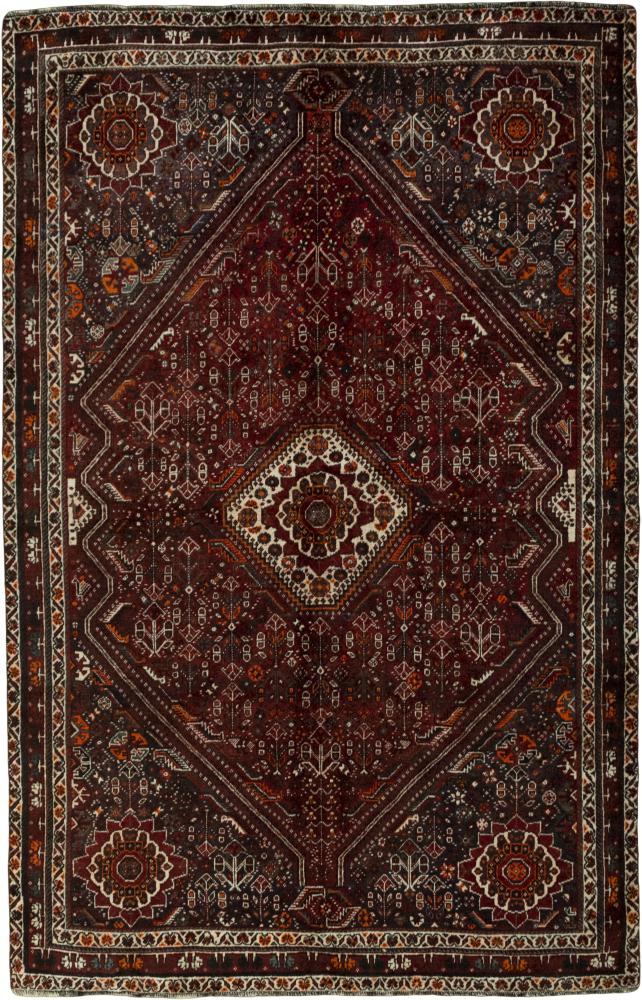 Perzisch tapijt Shiraz 271x177 271x177, Perzisch tapijt Handgeknoopte