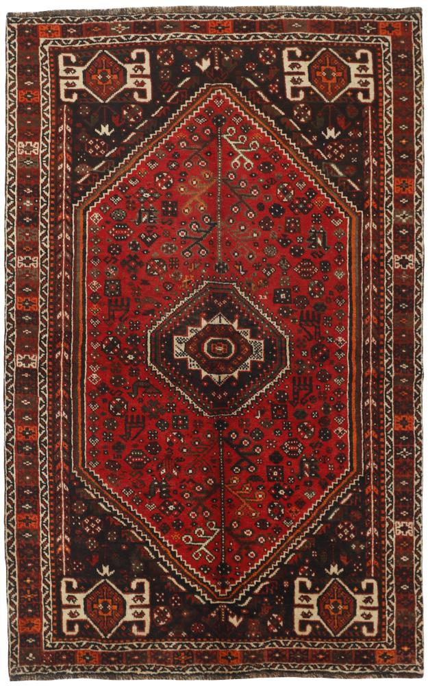 Persian Rug Shiraz 256x159 256x159, Persian Rug Knotted by hand