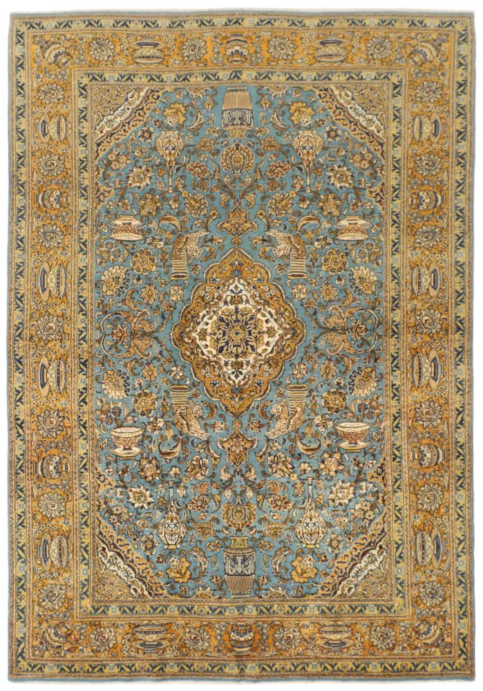 Persian Rug Qum 9'11"x6'8" 9'11"x6'8", Persian Rug Knotted by hand