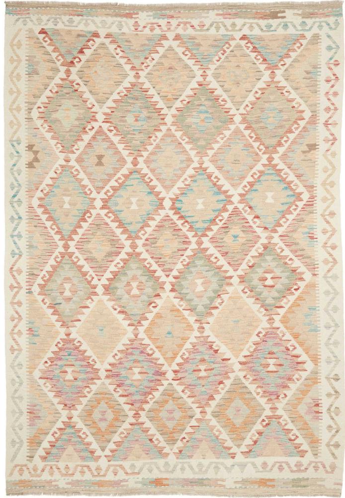 Afghanischer Teppich Kelim Afghan 243x168 243x168, Perserteppich Handgewebt