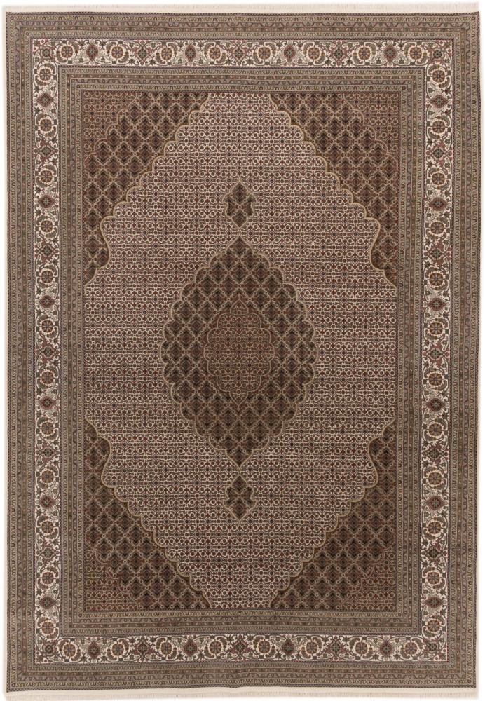 Intialainen matto Indo Tabriz 353x249 353x249, Persialainen matto Solmittu käsin
