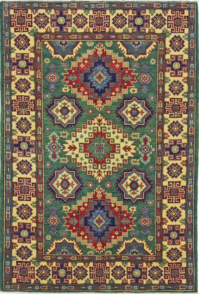 Tapis afghan Kazak 182x123 182x123, Tapis persan Noué à la main