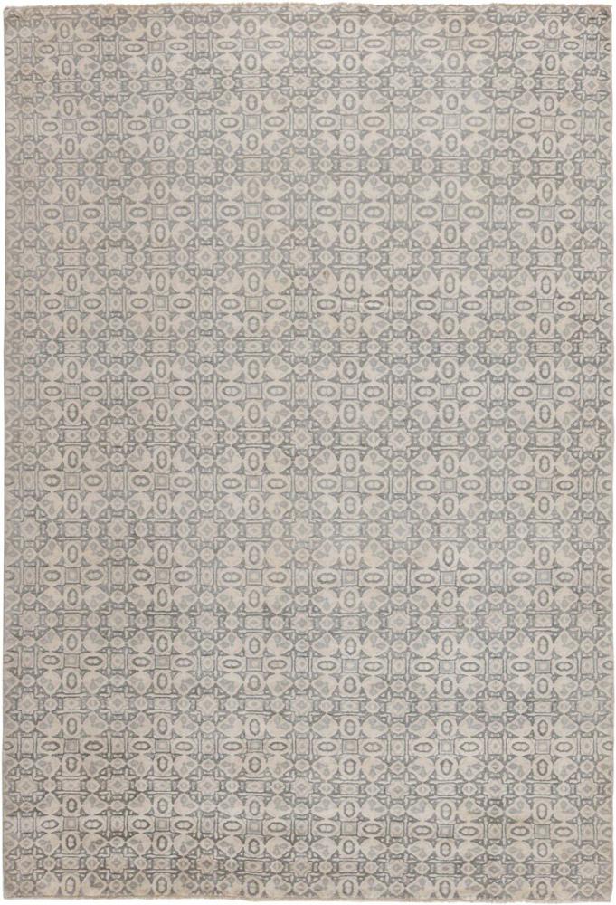 Alfombra india Sindhi 304x208 304x208, Alfombra persa Anudado a mano