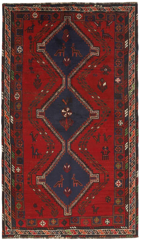 Persian Rug Shiraz 248x148 248x148, Persian Rug Knotted by hand