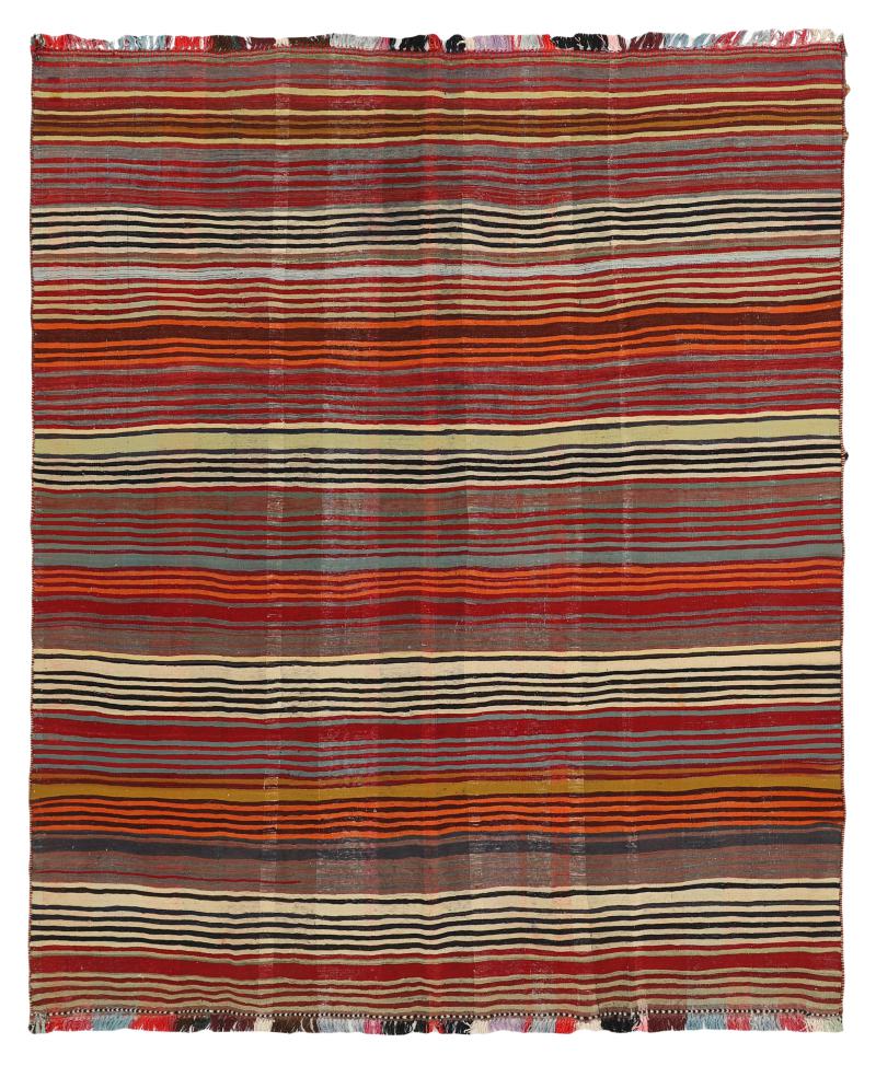 Tapis persan Kilim Fars 303x261 303x261, Tapis persan Tissé à la main