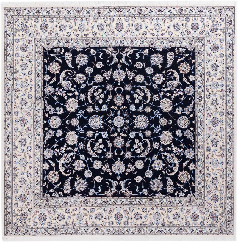 Persian Rug Nain 6La Signed 260x260 260x260, Persian Rug Knotted by hand