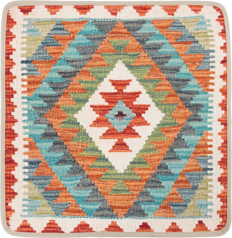 Alfombra afgana Kilim Afghan Funda de Cojín 50x50 50x50, Alfombra persa Anudado a mano
