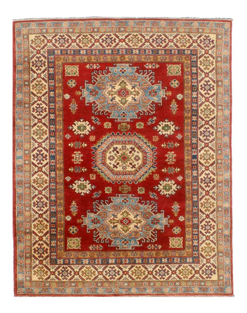 Tapis afghan Kazak Ghazni 203x149 203x149, Tapis persan Noué à la main