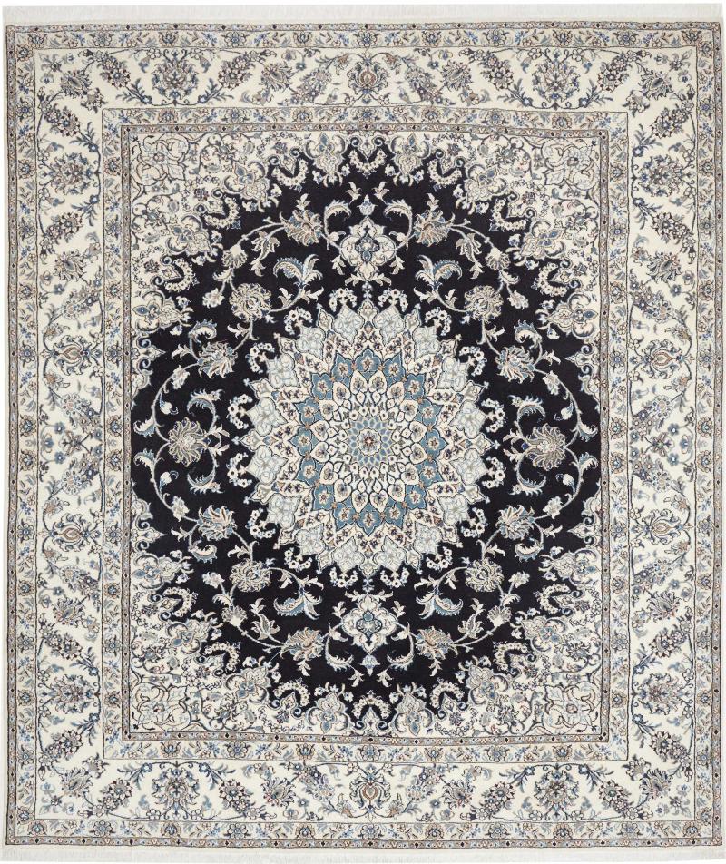 Persian Rug Nain 291x247 291x247, Persian Rug Knotted by hand