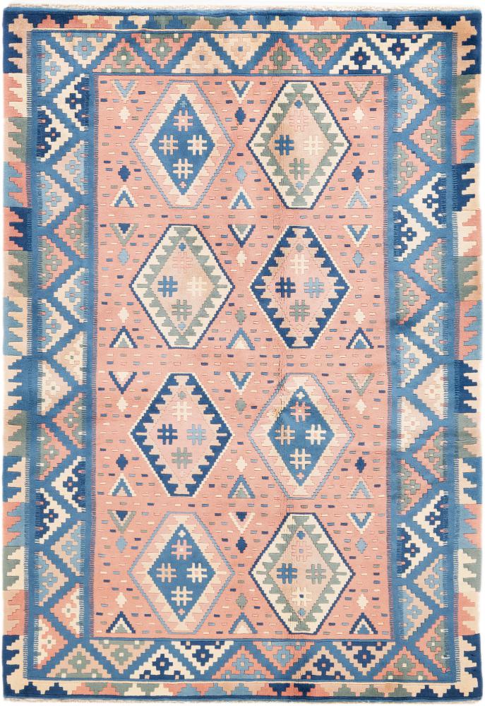 Chinese rug Kilim Fars 200x140 200x140, Persian Rug Woven by hand