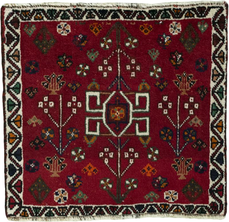 Tappeto persiano Shiraz 58x61 58x61, Tappeto persiano Annodato a mano