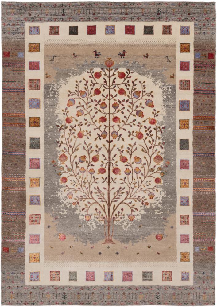 Tappeto indiano Gabbeh Loribaft 251x178 251x178, Tappeto persiano Annodato a mano