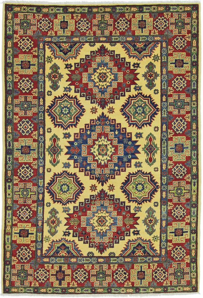 Afghan rug Kazak 185x127 185x127, Persian Rug Knotted by hand