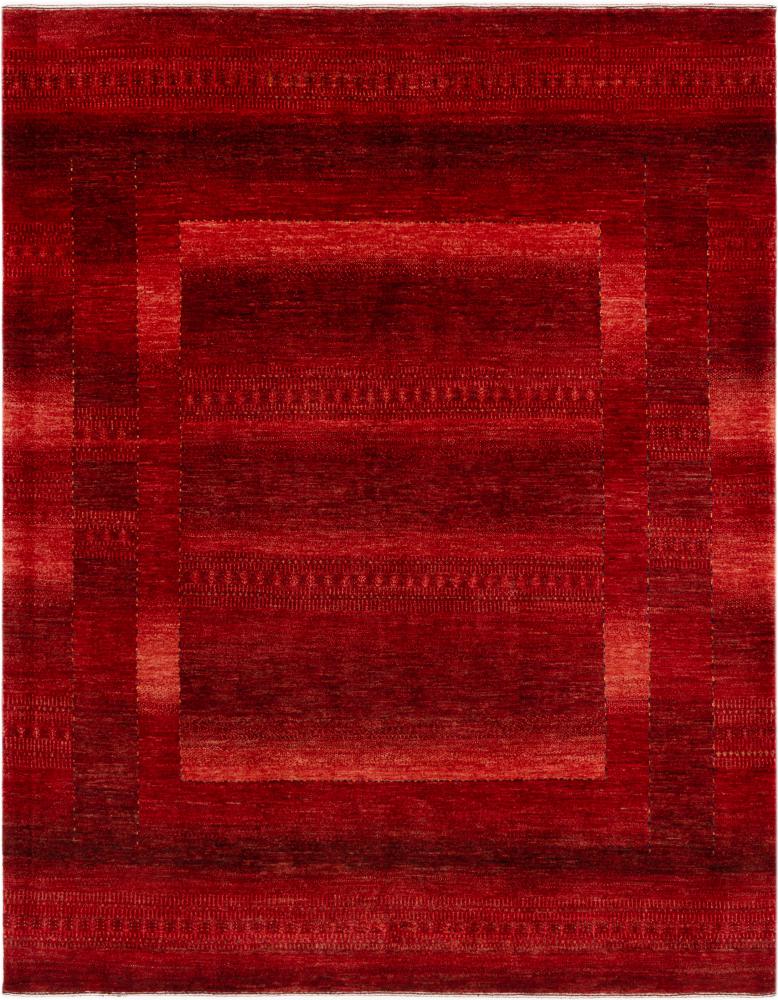 Tapis persan Persan Gabbeh Loribaft Essence 221x172 221x172, Tapis persan Noué à la main