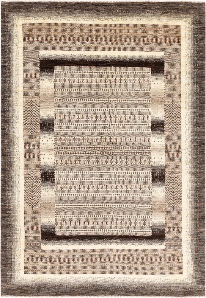 Persisk tæppe Perser Gabbeh Loribaft Essence 246x174 246x174, Persisk tæppe Håndknyttet