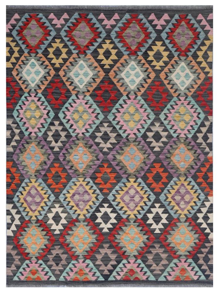 Afghan rug Kilim Afghan 203x154 203x154, Persian Rug Woven by hand
