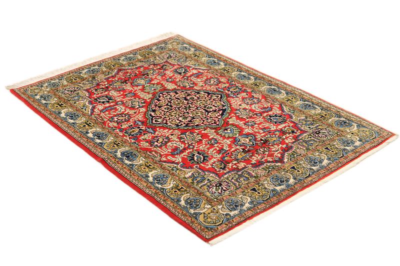 Tapis persan Ghom 208x147 208x147, Tapis persan Noué à la main