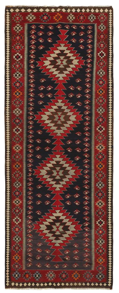 Persisk matta Kilim Fars 389x144 389x144, Persisk matta Handvävd