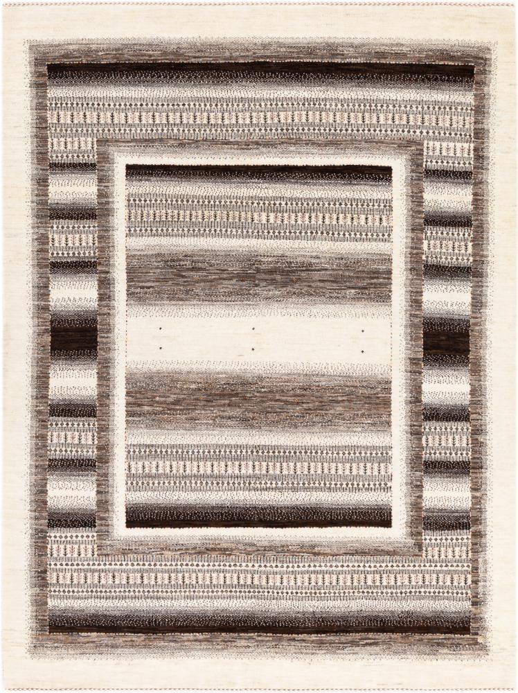Tapis persan Persan Gabbeh Loribaft Essence 225x170 225x170, Tapis persan Noué à la main