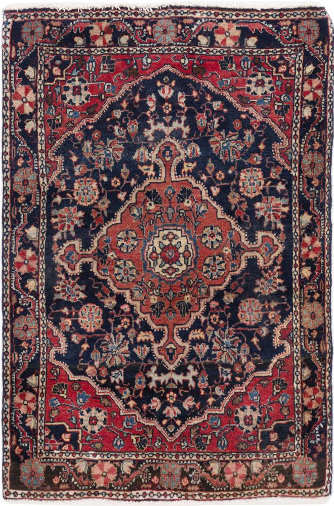 Persian Rug Sarouk Old 95x63 95x63, Persian Rug Knotted by hand