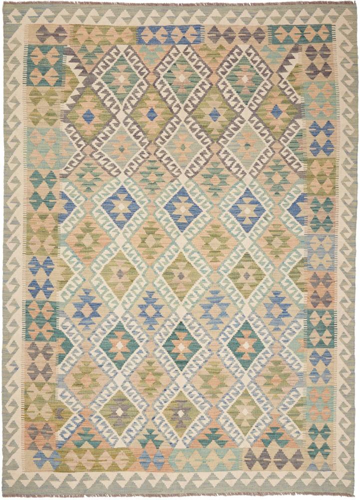 Afghansk teppe Kelim Afghan 240x173 240x173, Persisk teppe Handwoven 