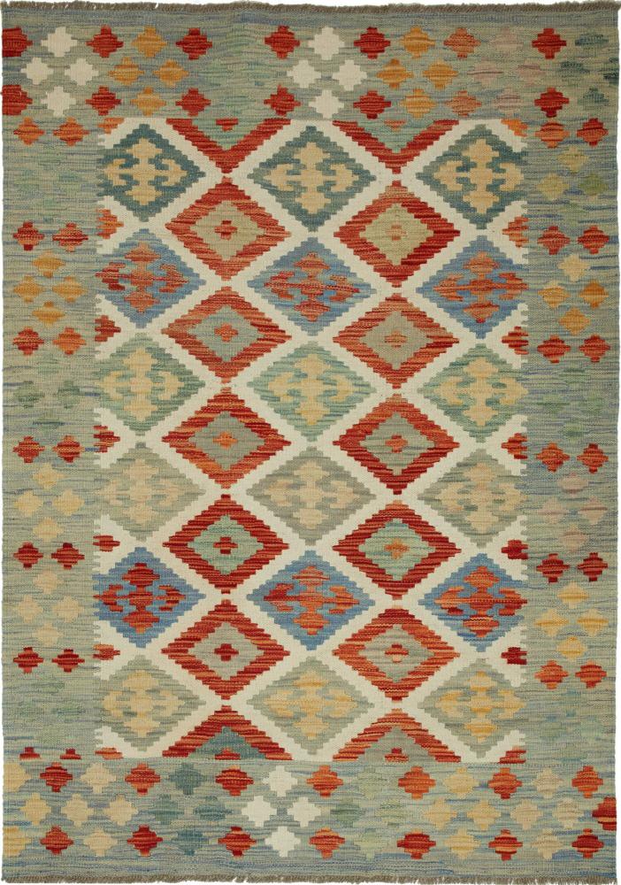 Tapete afegão Kilim Afegão 177x121 177x121, Tapete persa Tecido à mão