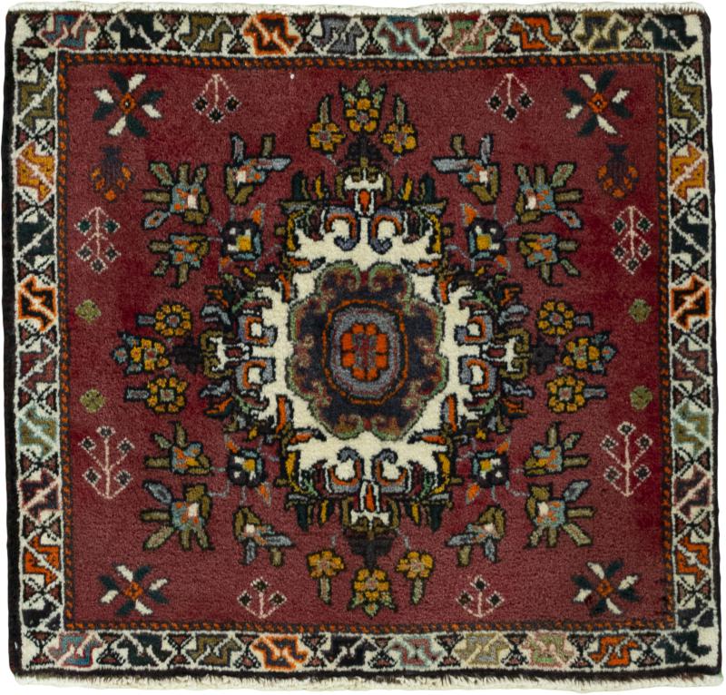 Tapis persan Shiraz 57x65 57x65, Tapis persan Noué à la main