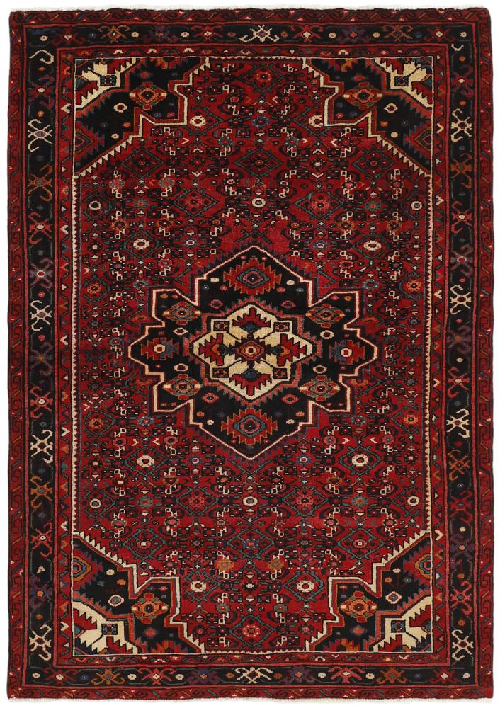 Persian Rug Hosseinabad 210x148 210x148, Persian Rug Knotted by hand
