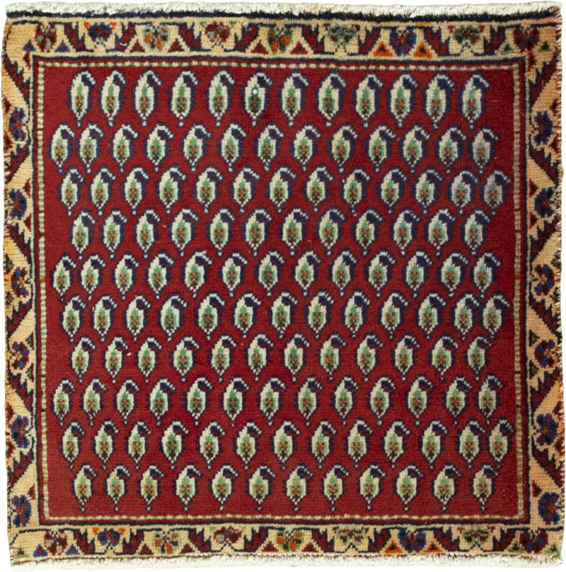 Persian Rug Shiraz 55x56 55x56, Persian Rug Knotted by hand