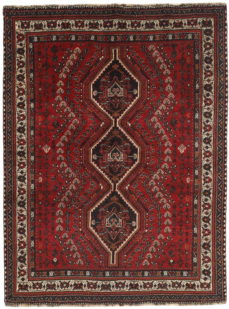 Tapis persan Shiraz 203x155 203x155, Tapis persan Noué à la main