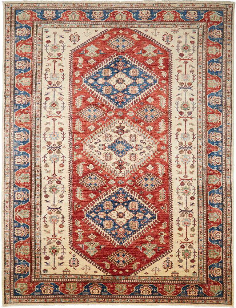 Afghaans tapijt Kazak 275x205 275x205, Perzisch tapijt Handgeknoopte