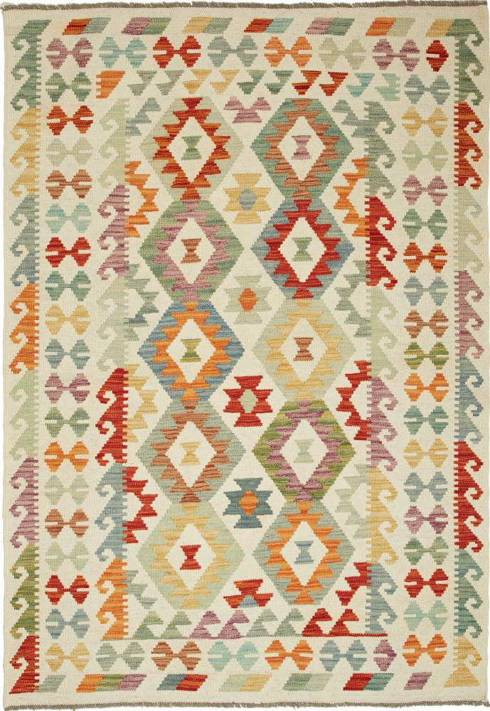 Afgán szőnyeg Kilim Afgán 182x127 182x127, Perzsa szőnyeg szőttesek