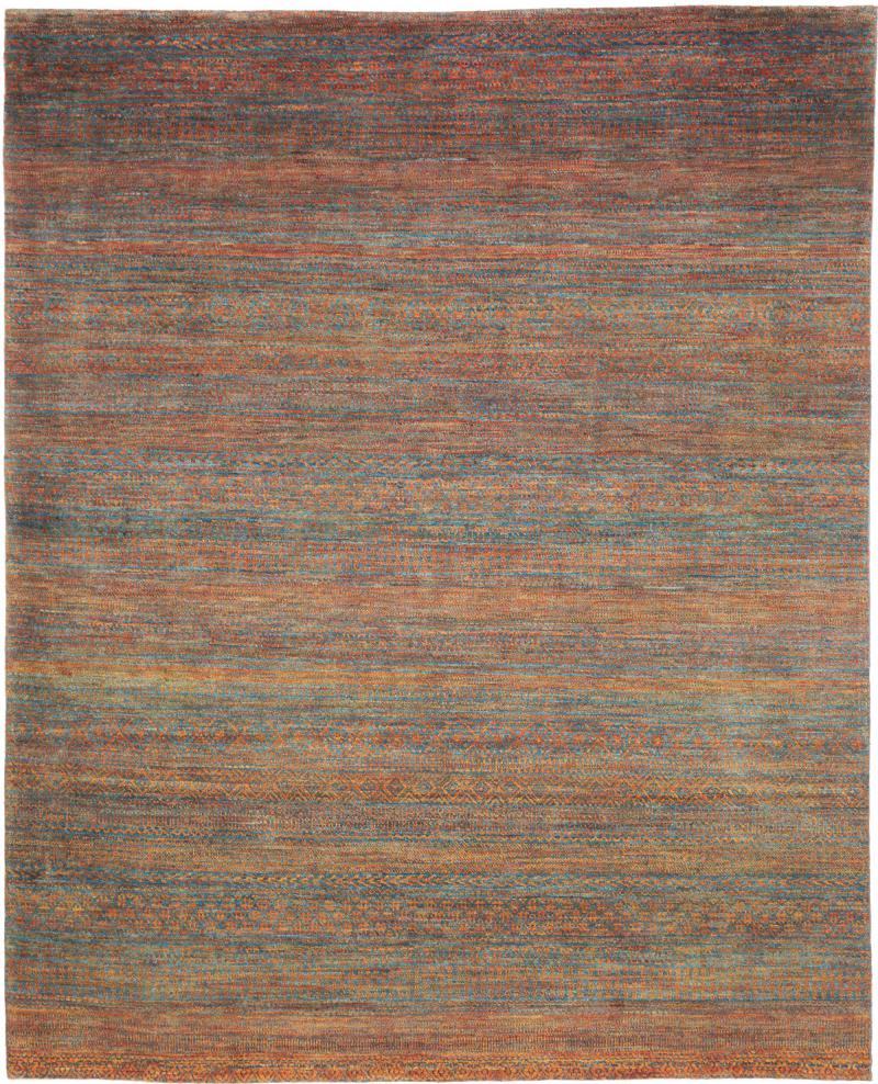 Pakistani rug Design Arijana 8'0"x6'5" 8'0"x6'5", Persian Rug Knotted by hand