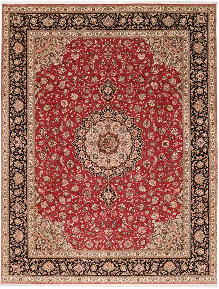 Tapete persa Tabriz 50Raj 397x301 397x301, Tapete persa Atado à mão