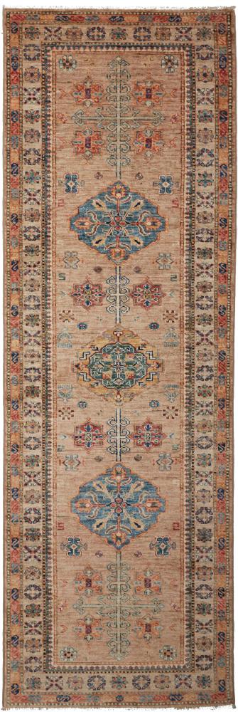 Pakistani rug Super Kazak 8'1"x2'8" 8'1"x2'8", Persian Rug Knotted by hand