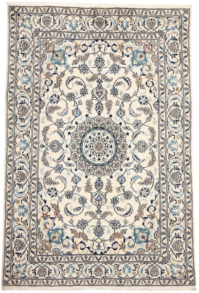 Persisk tæppe Nain 281x192 281x192, Persisk tæppe Knyttet i hånden