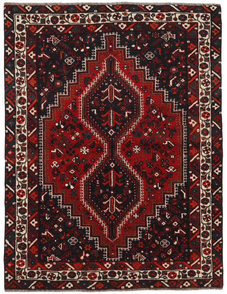 Persian Rug Shiraz 196x150 196x150, Persian Rug Knotted by hand
