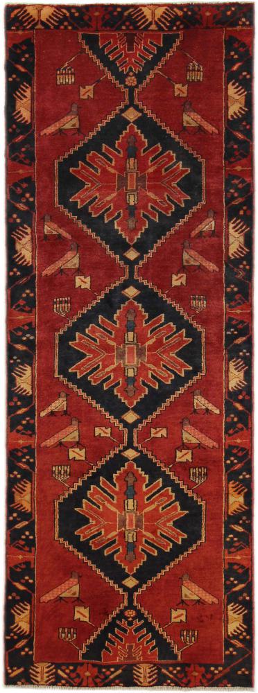 Tappeto persiano Meshkin 292x104 292x104, Tappeto persiano Annodato a mano