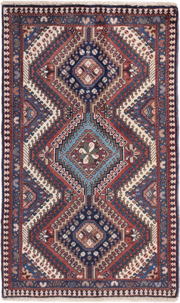 Persisk teppe Yalameh 103x62 103x62, Persisk teppe Knyttet for hånd