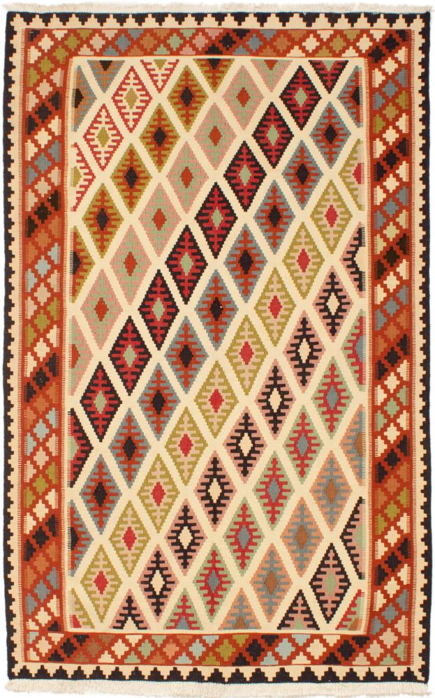 Tapete persa Kilim Fars 189x117 189x117, Tapete persa Tecido à mão