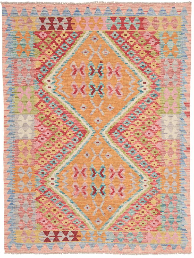 Afghaans tapijt Kilim Afghan 201x149 201x149, Perzisch tapijt Handgeweven