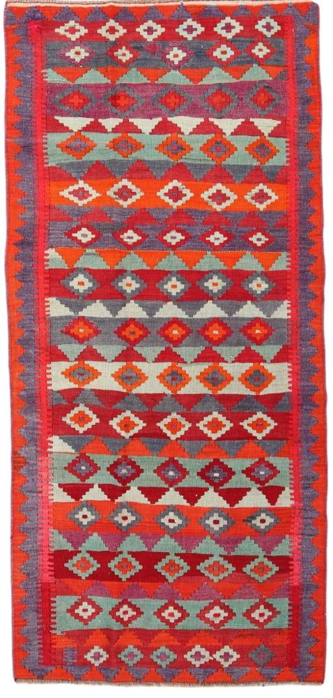 Covor persan Chilim Fars Antic 291x132 291x132, Covor persan Lucrate de mână