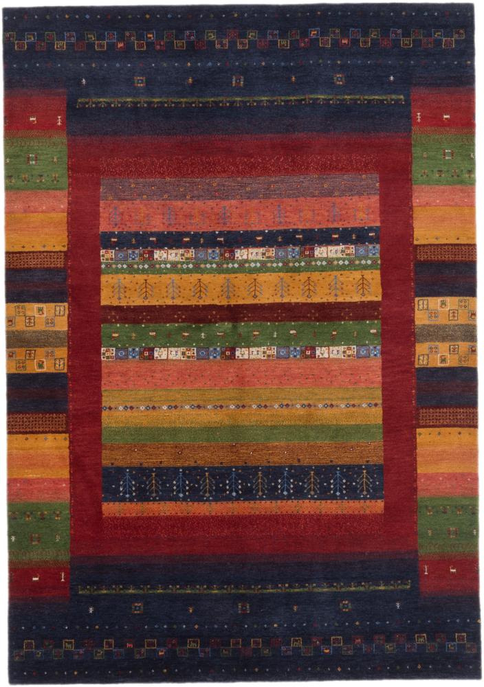 Tapis indien Gabbeh Loribaft 244x171 244x171, Tapis persan Noué à la main