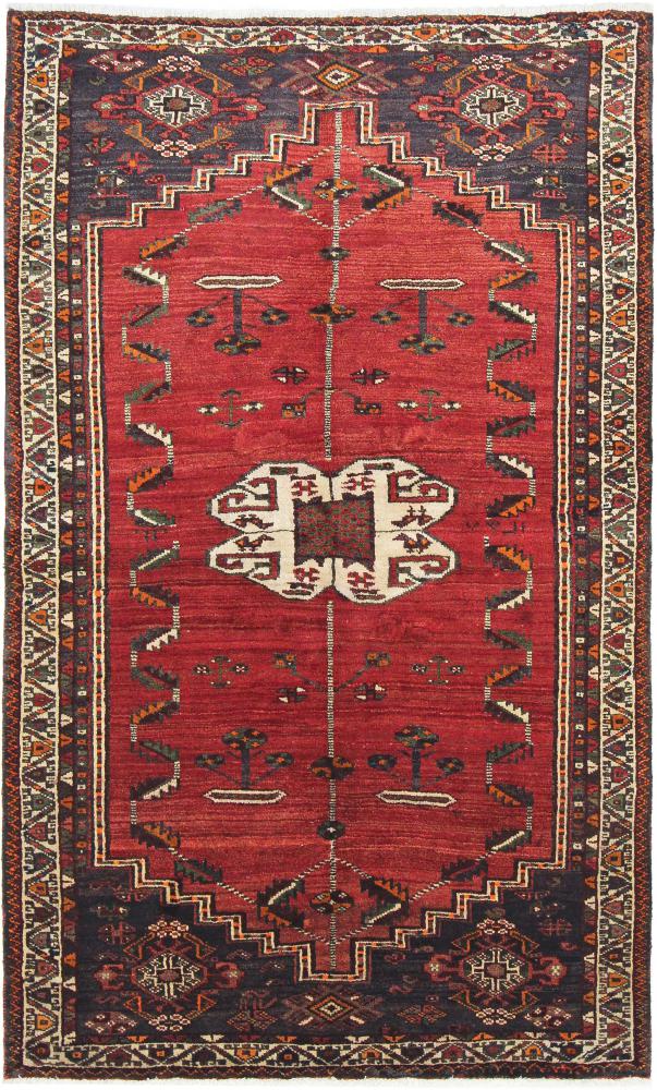 Persisk tæppe Shiraz 252x151 252x151, Persisk tæppe Knyttet i hånden