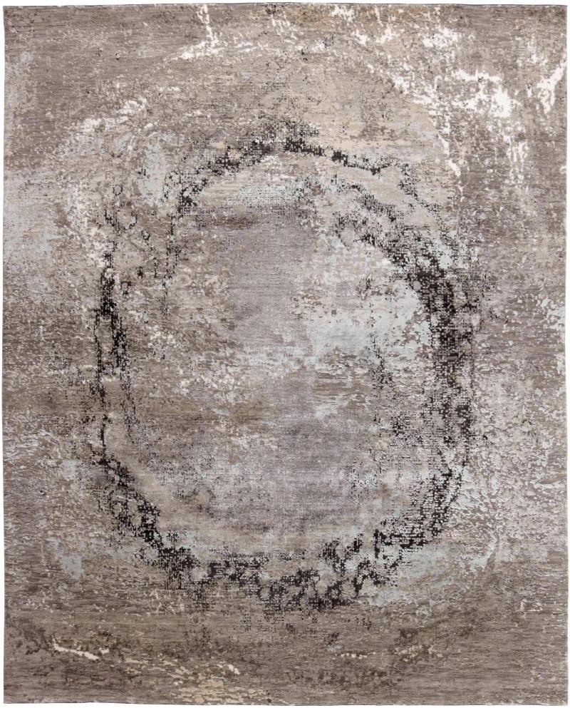 Indo rug Sadraa 8'1"x5'9" 8'1"x5'9", Persian Rug Knotted by hand