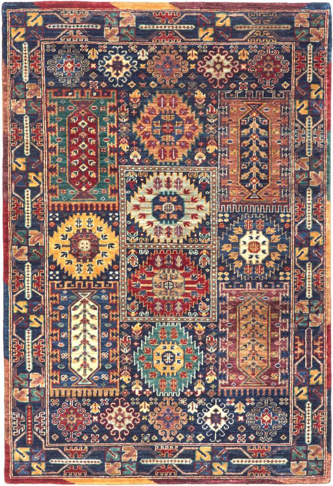 Pakistani rug Arijana Klassik 4'11"x3'3" 4'11"x3'3", Persian Rug Knotted by hand