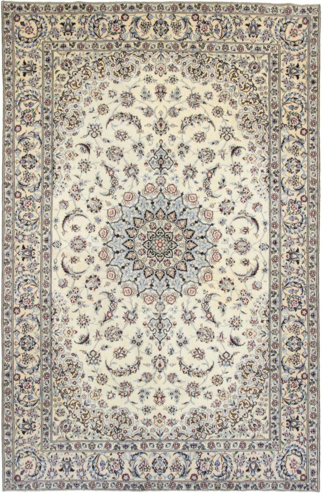 Persisk tæppe Nain 309x201 309x201, Persisk tæppe Knyttet i hånden