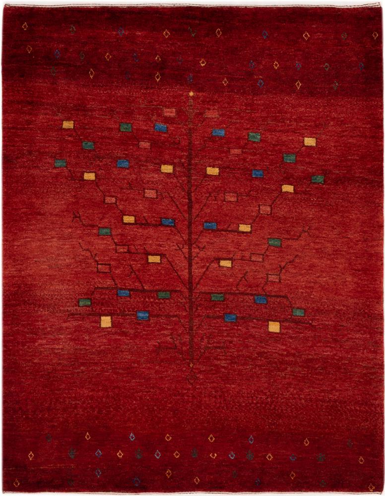 Persisk tæppe Persisk Gabbeh Kashkuli Banafsheh 180x143 180x143, Persisk tæppe Knyttet i hånden