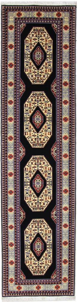 Tapis persan Tabriz 50Raj 10'0"x2'5" 10'0"x2'5", Tapis persan Noué à la main